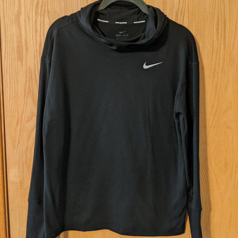 Nike Running Dri-Fit long-sleeve shirt with thumbholes size medium